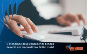 O Pronampe Deve Conceder 25 Bilhões De Reais Em Empréstimos. Saiba Mais! Winner - Assessoria Contábil em São Paulo