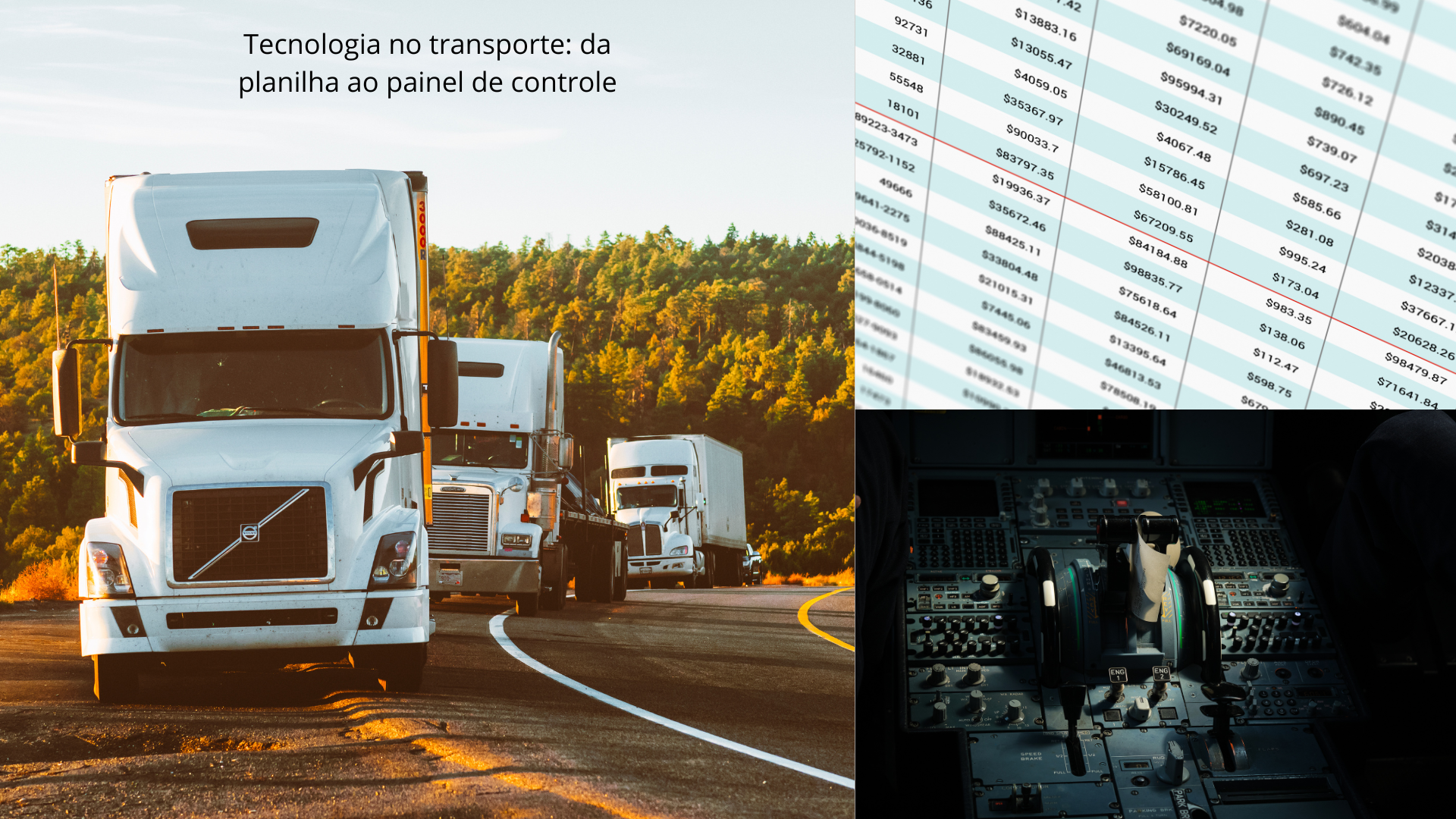 Tecnologia No Transporte Da Planilha Ao Painel De Controle - Winner Assessoria Contábil