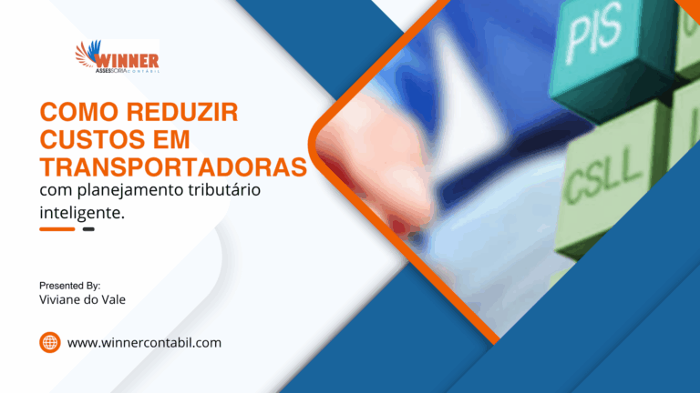White And Blue Modern Dynamic Marketing Strategy Presentation - Winner Assessoria Contábil