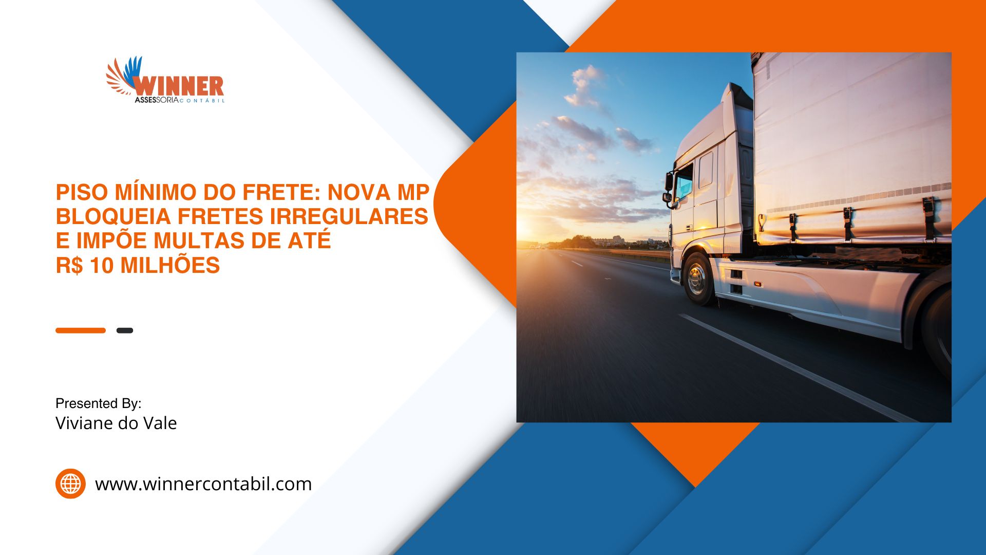 White And Blue Modern Dynamic Marketing Strategy Presentation (3) - Winner Assessoria Contábil